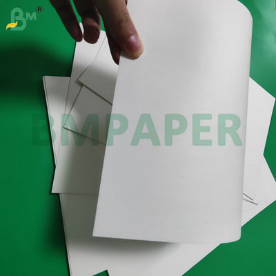 0.7mm 0.9mm Gading Putih Uncoated Karton Paja Untuk Minum Coaster 70 x 100cm