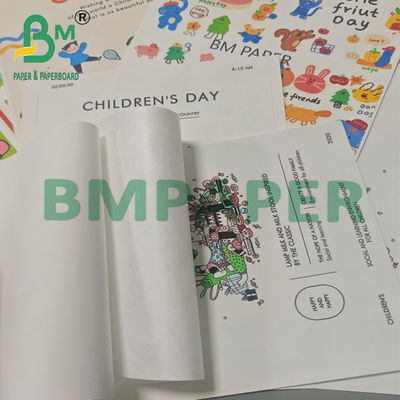 1070D Bahan lembaran putih yang tahan lama untuk dicetak 0,2 mm