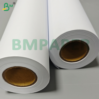 Gulungan Kertas Plotter CAD Presisi Tinggi 20lb untuk Gambar Profesional