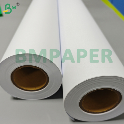 Gulungan Kertas Plotter CAD Presisi Tinggi 20lb untuk Gambar Profesional