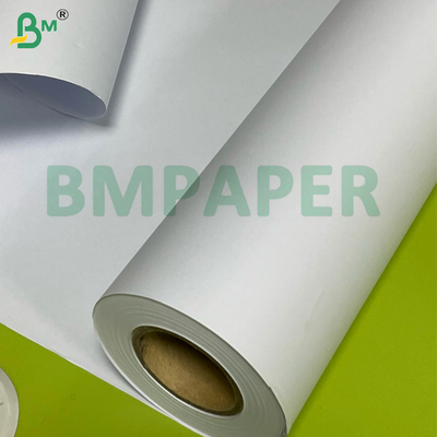 80gm 610*50m Tidak dilapisi Putih Absorpsi Tinta Baik CAD Plotter Paper
