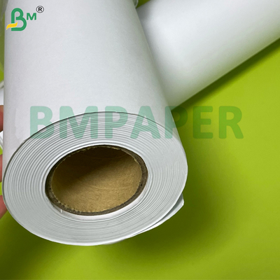80gm 610*50m Tidak dilapisi Putih Absorpsi Tinta Baik CAD Plotter Paper