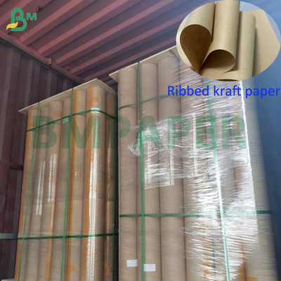 Kertas Kraft Bergaris Coklat MG 1 Sisi 50g 60g Untuk Kemasan Makanan Lebar 60cm