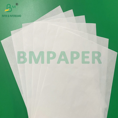 High Purity White 50gsm Glassine Paper Untuk Komponen Logam