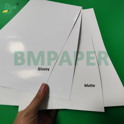 Kertas Seni Glossy Matte Digital Coated 250gsm 300gsm Untuk Menu Hotel 315 x 455mm