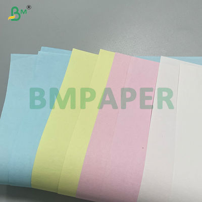 80gsm Smooth Carbonless NCR Paper Multicolor 57 Cm In Roll