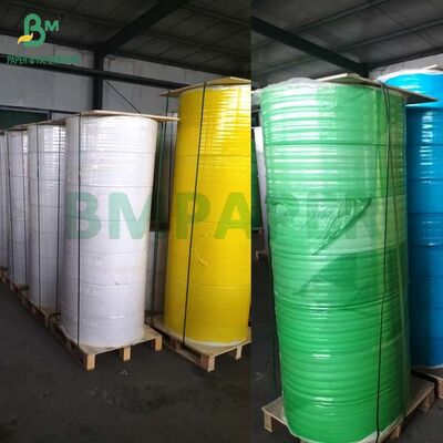 80gm Putih CB Dan 56gm Kuning CF Karbonless NCR Lembar Kertas 22x 34