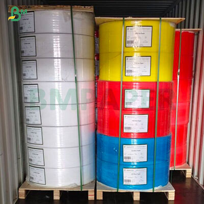 60gm Karbonless Copy Paper CB CFB CF Rolls Packing Untuk KTP Pembayaran Medis