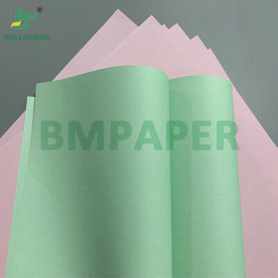 Rendering Warna Tinggi 48gsm 55gsm Karbonless Paper Untuk Membuat Bentuk Berempat Bagian Karbonless
