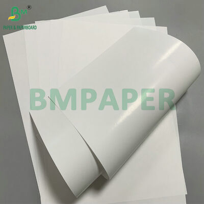 Glossy Matte 80gsm 90gsm C1S Coated Chromo Paper untuk membuat label yang menempel sendiri