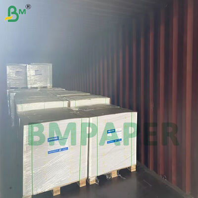 Kertas Kartu Core Biru Stok Kartu Dua Sisi Glossy Kertas Cetak Cetak Presisi Tinggi