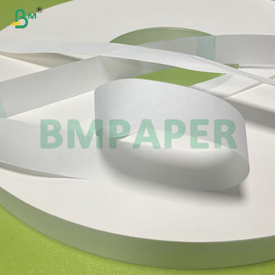 28gsm SGS FDA Putih Printable Straw Wrap Paper 24mm 25mm