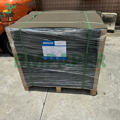 Kartu Buku Hitam 1.5mm Untuk Sampul Jilid Buku Hitam Penuh & Belakang Abu-abu Hitam