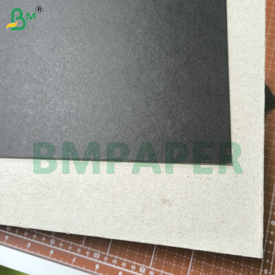 Kartu Buku Hitam 1.5mm Untuk Sampul Jilid Buku Hitam Penuh & Belakang Abu-abu Hitam