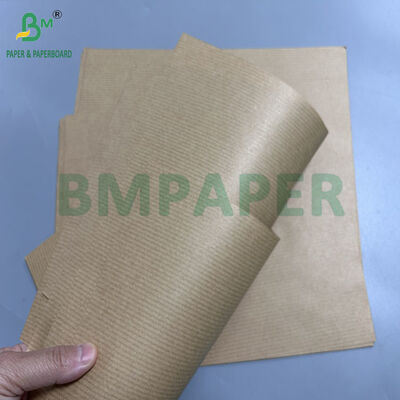 60gm Lapisan MG Ribbed Kraft Paper Untuk Bunga Bungkus 7kg x 75cm gulungan