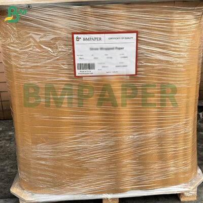 50gm White Glassine Paper Roll Untuk Membuat Pengemasan Makanan Goreng 500mm Lebar