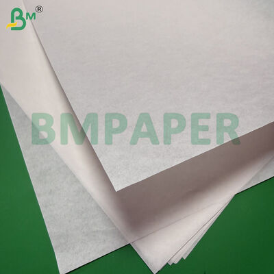 50gm White Glassine Paper Roll Untuk Membuat Pengemasan Makanan Goreng 500mm Lebar