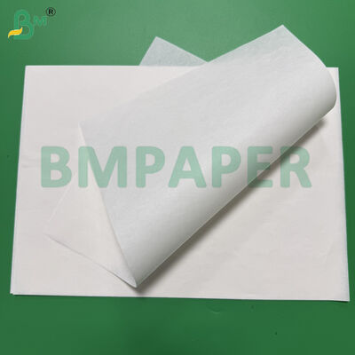 50gm White Glassine Paper Roll Untuk Membuat Pengemasan Makanan Goreng 500mm Lebar