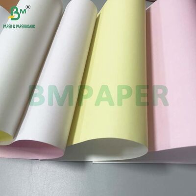 70g A4 NCR Paper CFB Pink CF Kuning Dengan Belakang Putih untuk Slip Outbound