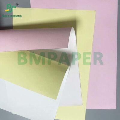 70g A4 NCR Paper CFB Pink CF Kuning Dengan Belakang Putih untuk Slip Outbound
