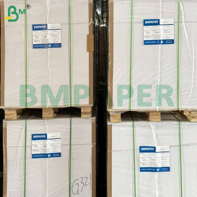350gm Satu sisi dilapisi dan karton putih berkilau untuk kemasan