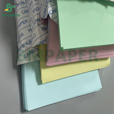 Kertas NCR 60GSM Putih Cerah CB CF untuk Pencetakan Laser 216 x 279 mm