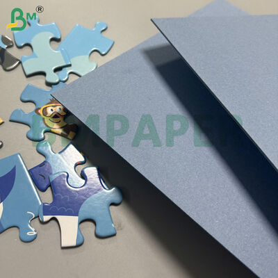 1.45mm Karton Biru Untuk Membuat Puzzle Ramah Anak 787mm X 1092mm