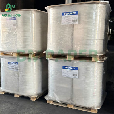 Kertas Pembungkus Sedotan Bergaris Food Grade 24gsm 28gsm Untuk Pembungkus Sedotan Kertas Individual