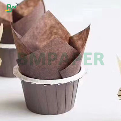 40gm Food Safety Kopi Premium Muffin Liner Paper Untuk Baking