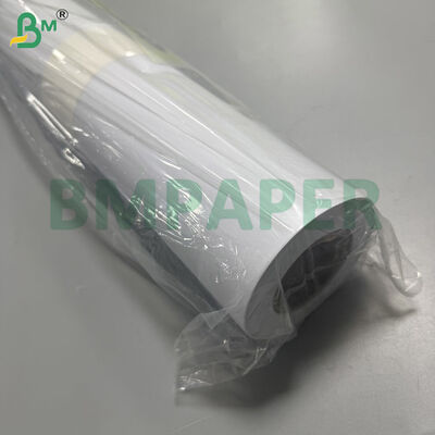 36in 24in Roll Premium Bond Paper Matte Finish Inkjet Coated Color 30m 45m Panjang