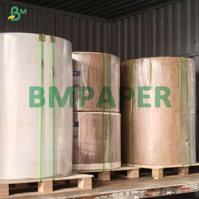 30-40gsm Waterproof Putih PE Coated Kraft Paper Untuk Membungkus Daging