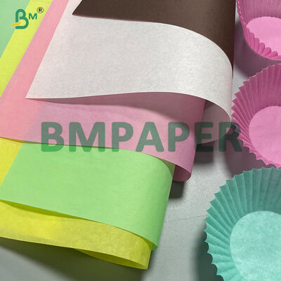 35g 38g 40g 45g Lapisan Anti Lengket Kertas Liner Kue Muffin Berwarna