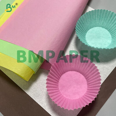 Non-toksik Grease Resistant Premium Muffin Paper 38gsm 40gsm Untuk toko roti