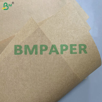 Kertas bungkus sandwich yang dapat dikompos 30gm 40gm Kertas tahan minyak untuk restoran makanan cepat saji