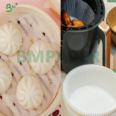 40g FDA Food Grade Oven Lapis Silikon Dua Sisi & Kertas Panggang Penggorengan Udara