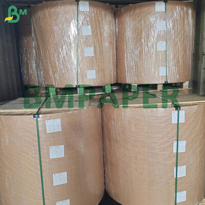 80gm Putih Tinggi Copy Paper Jumbo Rolls 1055mm 914mm, Kecerahan 102%-106%