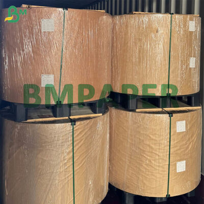 80gm Putih Tinggi Copy Paper Jumbo Rolls 1055mm 914mm, Kecerahan 102%-106%