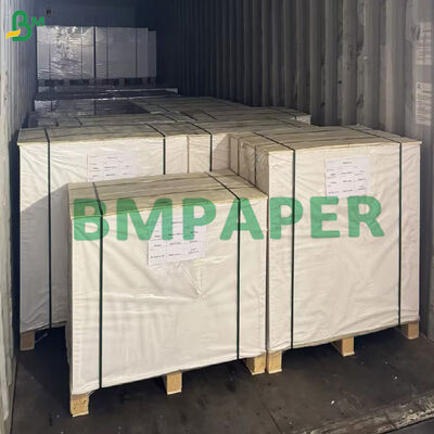 12PT Putih Kartu Promosi Dek Kertas Inti Hitam Linen Embrassed & Surface Glossy