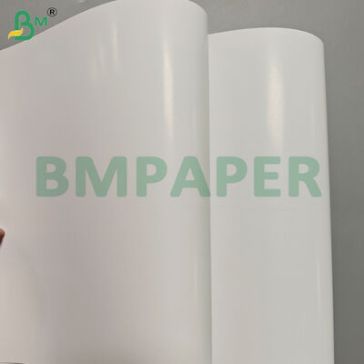 170gm Dua Sisi Dilapisi Glossy Art Paper Jumbo Rolls 38 " lebar