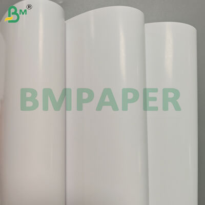 170gm Dua Sisi Dilapisi Glossy Art Paper Jumbo Rolls 38 " lebar