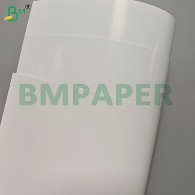 170gm Dua Sisi Dilapisi Glossy Art Paper Jumbo Rolls 38 " lebar