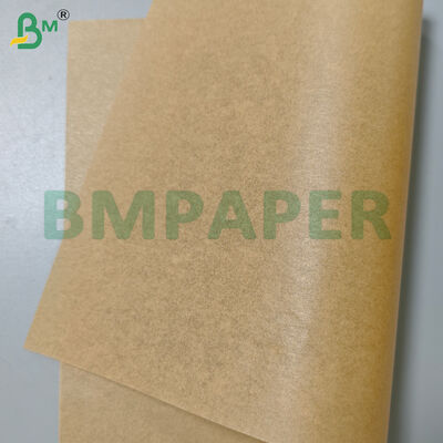 Lembar Kertas Dilapisi Silikon Sisi Ganda 42 gsm untuk Mengukus