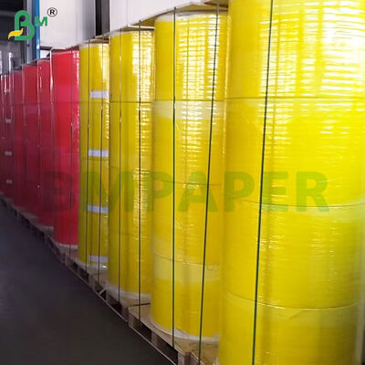 75gm CF CB CFB NCR Karbonless Copy Paper Rolls dalam Multi Color