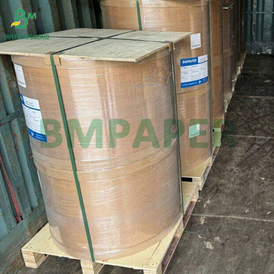 Tahan Kelembaban 25gm sampai 40gm Food Grade White Paper Roll untuk Membungkus Tortilla