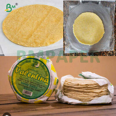 19g 20g 23g 25g Kertas Pemisah Pembungkus Tortilla Kulit Bawang Tahan Minyak