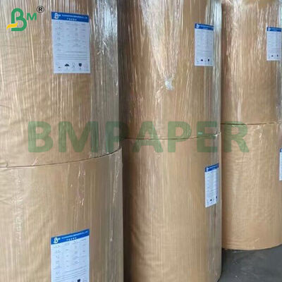80/100gsm Brown Kraft Paper Jumbo Rolls untuk membuat kantong kertas