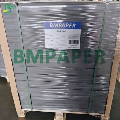 80gm 90gm Food Grade Black Virgin Kraft Paper Cut Sheets Food Wrapping Kraft Stock Sheets Bahan makanan