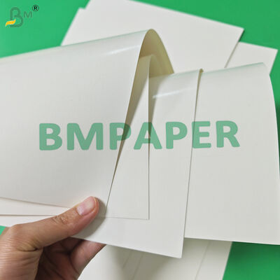 300gm + 15g PE Lapisan Putih Lunch Box Paper Untuk Pengemasan Makanan Cepat 400 x 500mm