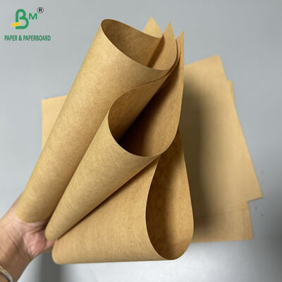Kertas Kraft Sack Perawan Warna Coklat 70gsm 80gsm Untuk Tas Toko 80cm 90cm
