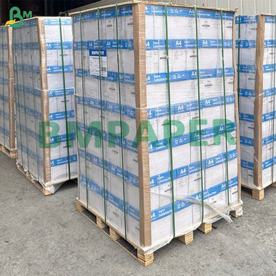 Kertas NCR CFB Kuning Merah Muda Tanpa Karbon 80gsm Untuk Pencetakan Digital 216 x 279mm
